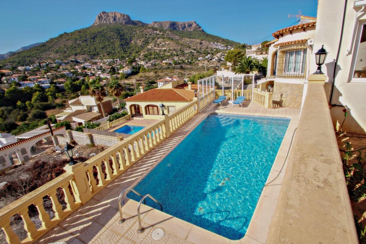 Tosal Julia - Sea View Villa With Private Pool In Calpe Zewnętrze zdjęcie
