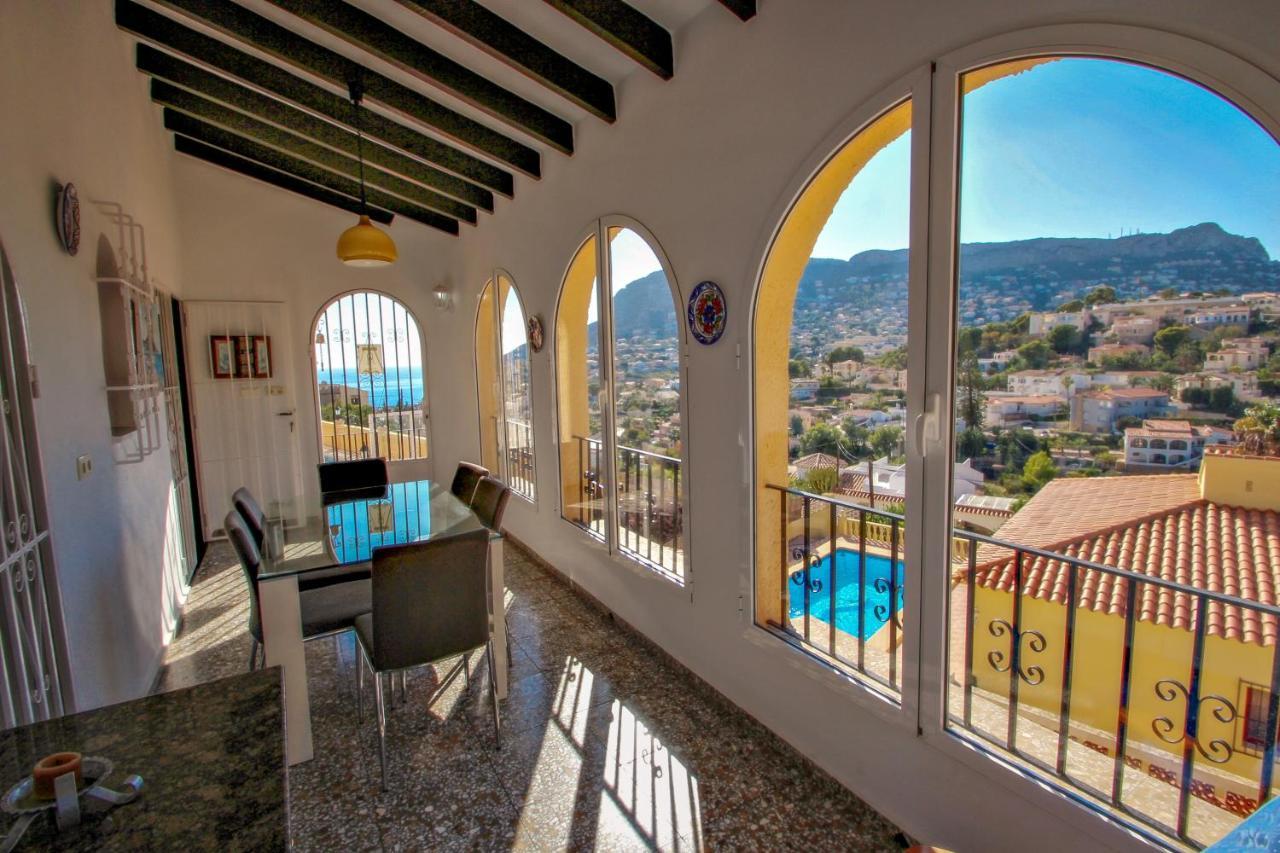 Tosal Julia - Sea View Villa With Private Pool In Calpe Zewnętrze zdjęcie