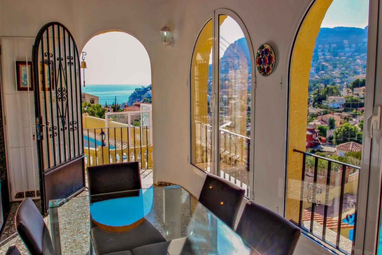 Tosal Julia - Sea View Villa With Private Pool In Calpe Zewnętrze zdjęcie