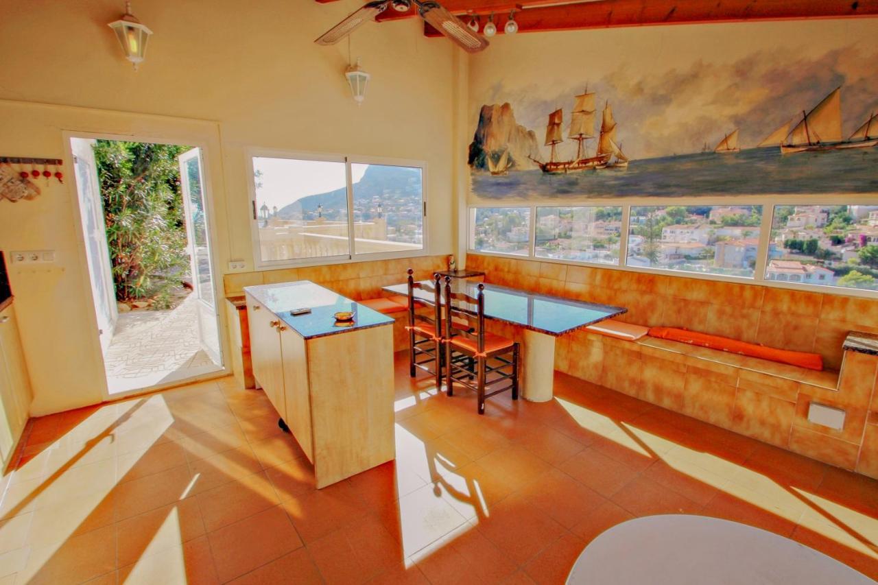 Tosal Julia - Sea View Villa With Private Pool In Calpe Zewnętrze zdjęcie